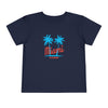 Miami, Florida Toddler T-Shirt - Retro Palm Tree Toddler Miami Shirt