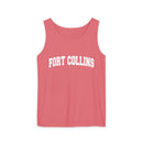 Fort Collins, Colorado Tank Top Unisex | Comfort Colors - 100% Cotton-6