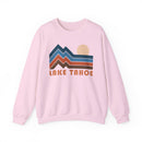 Lake Tahoe, California Sweatshirt Retro Mountains, Lake Tahoe Unisex Graphic Crewneck-6