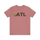 Atlanta, Georgia tee - ATL t shirt retro stripes-3