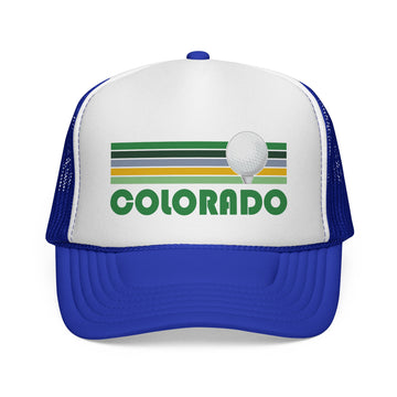 Buy royal Colorado Retro Golf Trucker Hat