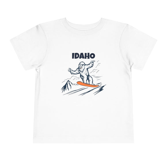 Idaho Yeti Snowboard Toddler Tee