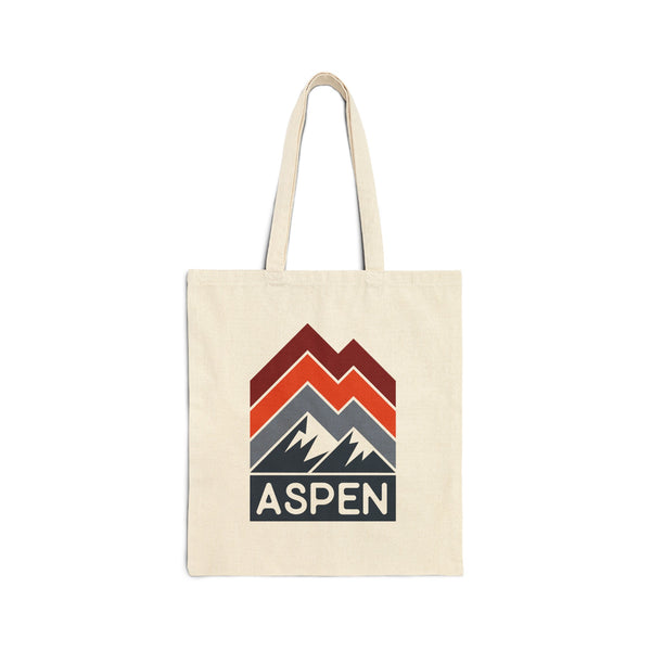 Aspen, Colorado Cotton Canvas Aspen Tote Bag