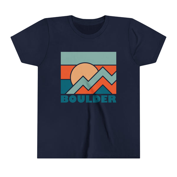 Boulder, Colorado Youth T-Shirt - Kids Boulder Shirt