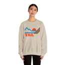 Vail, Colorado Sweatshirt - Mountain Vail Crewneck Sweatshirt-11