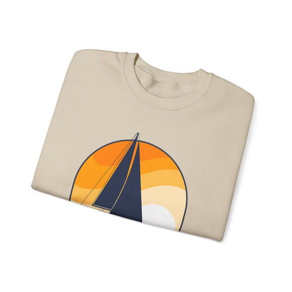 Rhode Island Sweatshirt - Sailboat Rhode Island Crewneck Sweatshirt