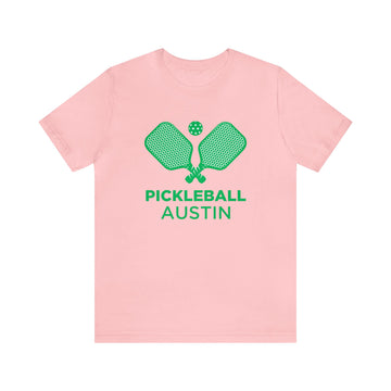 Buy pink Austin, Texas Pickleball T-Shirt - Unisex Austin Shirt