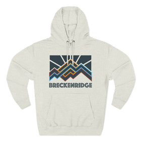 Breckenridge, Colorado Hoodie - Retro Mountain Unisex Sweatshirt
