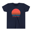 Louisiana Youth Shirt - Retro 80s Louisiana Kid's T-Shirt-2