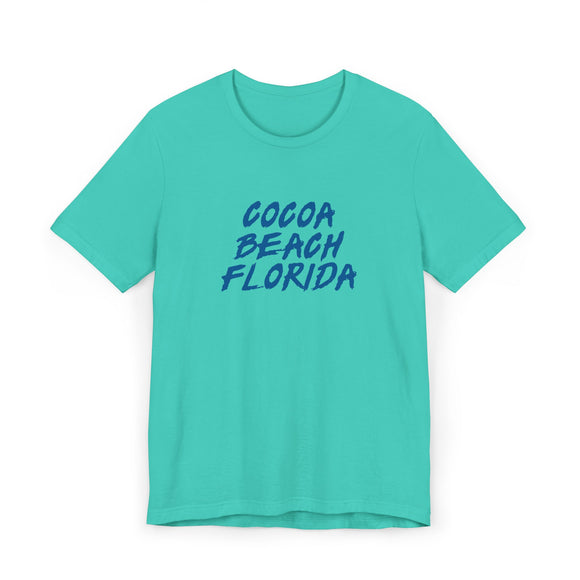 Cocoa Beach T-Shirt | 100% Cotton Retro Florida Tee