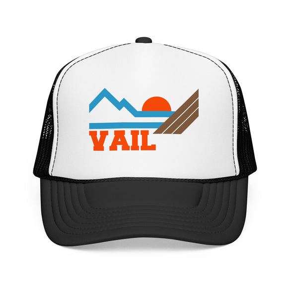 Vail, Colorado Trucker Hat - Vail Mountain Cap