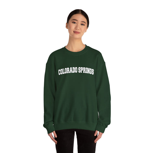 Colorado Springs, Colorado Sweatshirt - Unisex Graphic Crewneck