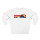 Premium Fort Collins, Colorado Mountain Lines Graphic Sweatshirt-2