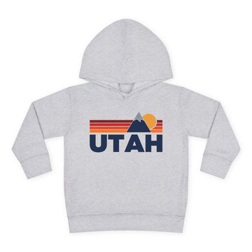Utah Toddler Hoodie - Unisex Mountain Pullover Sweatshirt, Kids Hooded Jumper, Utah Souvenir - 0