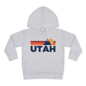 Utah Toddler Hoodie - Unisex Mountain Pullover Sweatshirt, Kids Hooded Jumper, Utah Souvenir