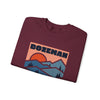 Bozeman, Montana Sweatshirt Retro Mountains, Bozeman Unisex Graphic Crewneck