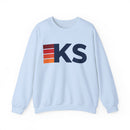 Kansas Retro Sweatshirt | Retro Stripes Kansas-4
