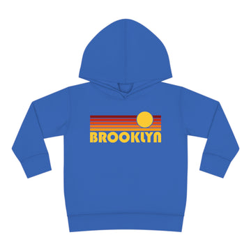 Buy vintage-royal Brooklyn, New York Toddler Hoodie