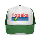 Topeka, Kansas Retro Corn and Farm Trucker Hat-3