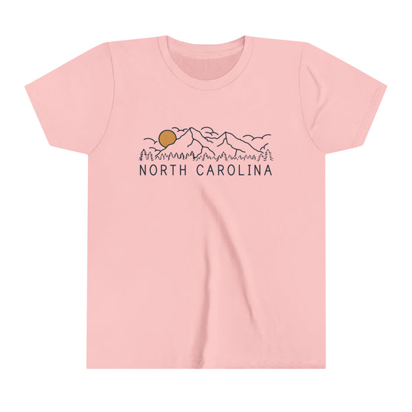 North Carolina Youth T-Shirt - Unisex Kids North Carolina Shirt