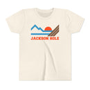 Jackson Hole, Wyoming Youth Graphic Tee - Kids Jackson Hole T Shirt-2