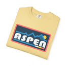 Aspen, Colorado Graphic Tee, Comfort Colors Retro Mountain Unisex Aspen T shirt-13