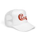 Chicago Retro Foam Trucker Hat - Vintage Orange-6