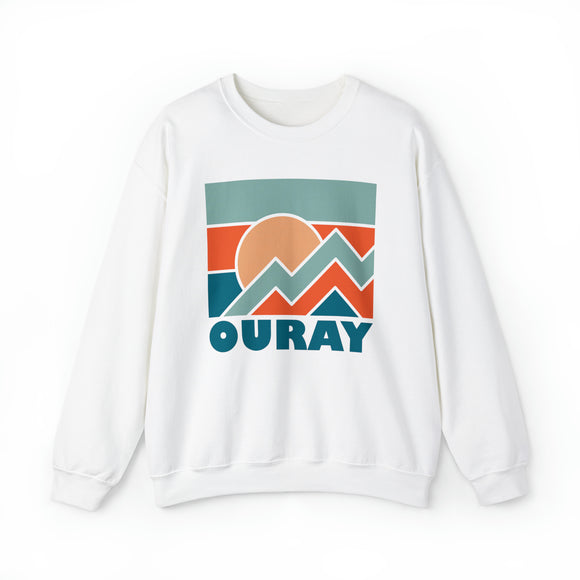 Ouray, Colorado Sweatshirt - Unisex Crewneck Ouray Sweatshirt