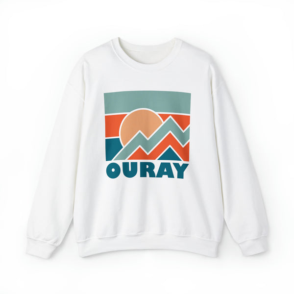 Ouray, Colorado Sweatshirt - Unisex Crewneck Ouray Sweatshirt