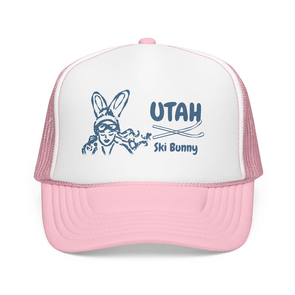Utah Ski Bunny Trucker Hat