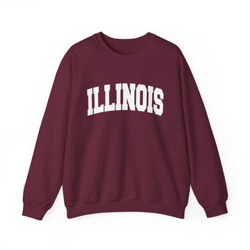 Illinois Sweatshirt - Unisex Graphic Crewneck - 0
