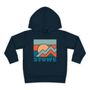 Stowe, Vermont Toddler Hoodie - Unisex Stowe Toddler Sweatshirt-4