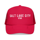 Salt Lake City, Utah Trucker Hat - Foam Salt Lake City Cap-3