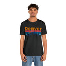 Denver, Colorado Shirt - Mountain Sunset Unisex Denver T-Shirt-35