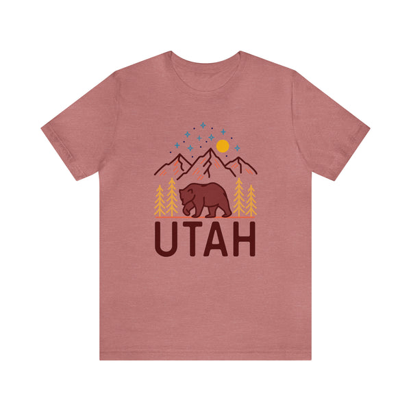 Utah T-Shirt - Retro Unisex Utah Shirt