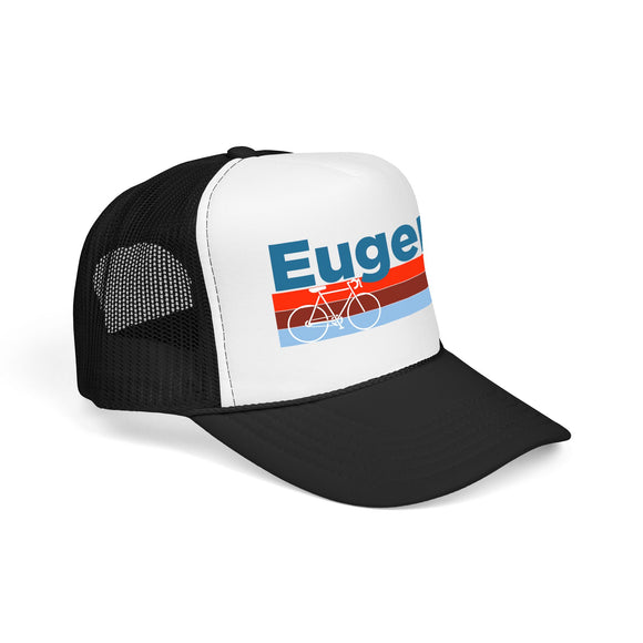 Eugene, Oregon Trucker Hat - Foam Eugene Bike Cap