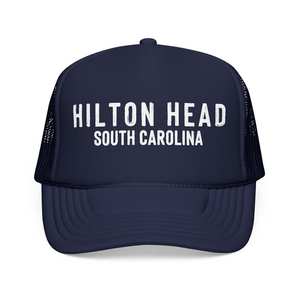 Hilton Head, South Carolina Trucker Hat - Foam Hilton Head Cap