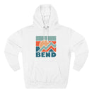 Bend, Oregon Hoodie - Retro Mountain Unisex Sweatshirt-2