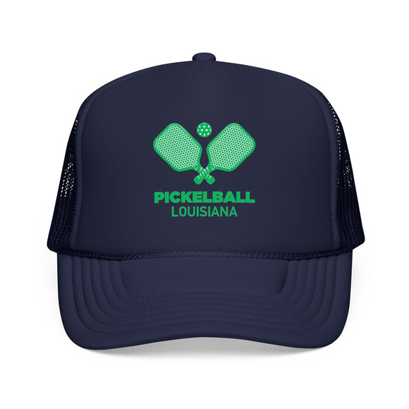Louisiana Pickleball Trucker Hat - Foam Louisiana Cap