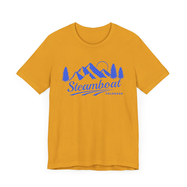 Steamboat, Colorado T-Shirt - Retro Mountain Unisex Steamboat Shirt
