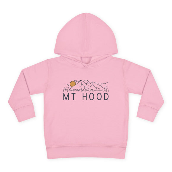 Mt Hood, Oregon Toddler Hoodie - Unisex Mt Hood Toddler Sweatshirt