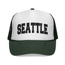 Seattle, Washington Collegiate Style Trucker Hat-4