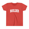 Boulder, Colorado Youth Graphic Tee - Kids Boulder T Shirt