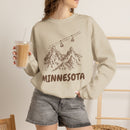 Minnesota Mountain Gondola Sweatshirt, Travel Graphic-1