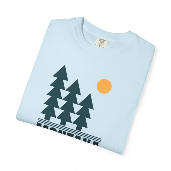 Montana T Shirt, Comfort Colors Cotton 100% Cotton Trees Tee