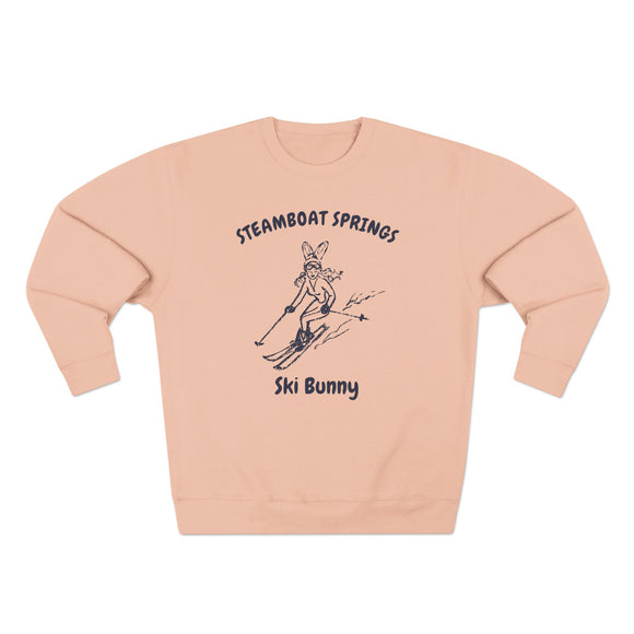 Premium Steamboat Springs, Colorado Ski Bunny Sweatshirt