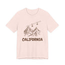 California Mountain T-Shirt — Vintage Gondola Ski Mountain Tee-3