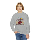 North Carolina Youth Sweatshirt - Unisex Kid's North Carolina Crewneck Sweatshirt-4