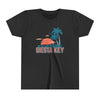 Siesta Key, Florida Youth Shirt - Retro Palm Tree Siesta Key Kid's T-Shirt