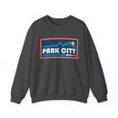 Park City, Utah Sweatshirt - Mountain Graphic Crewneck-4